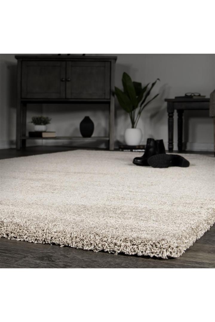 Palace Plain Shaggy Rug -104 Beige