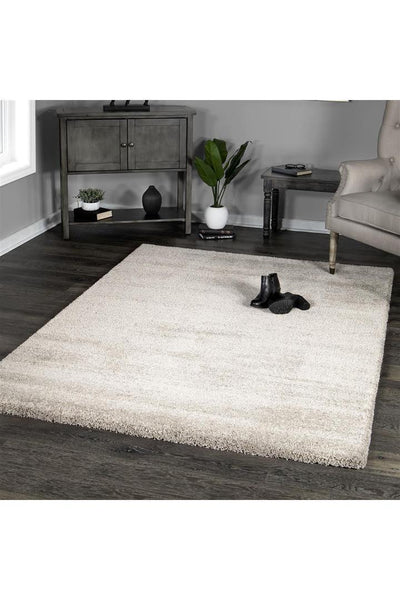 Palace Plain Shaggy Rug -104 Beige