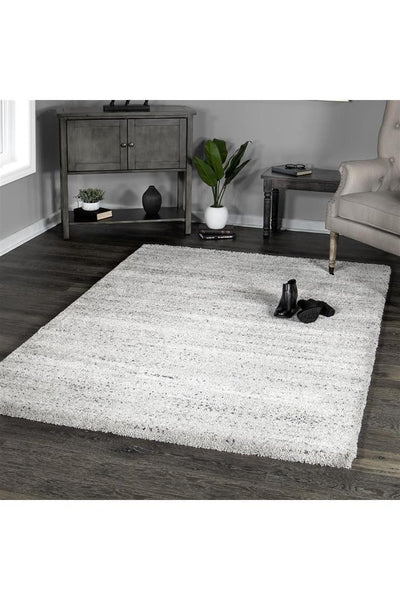 Palace Plain Shaggy Rug -101 Silver