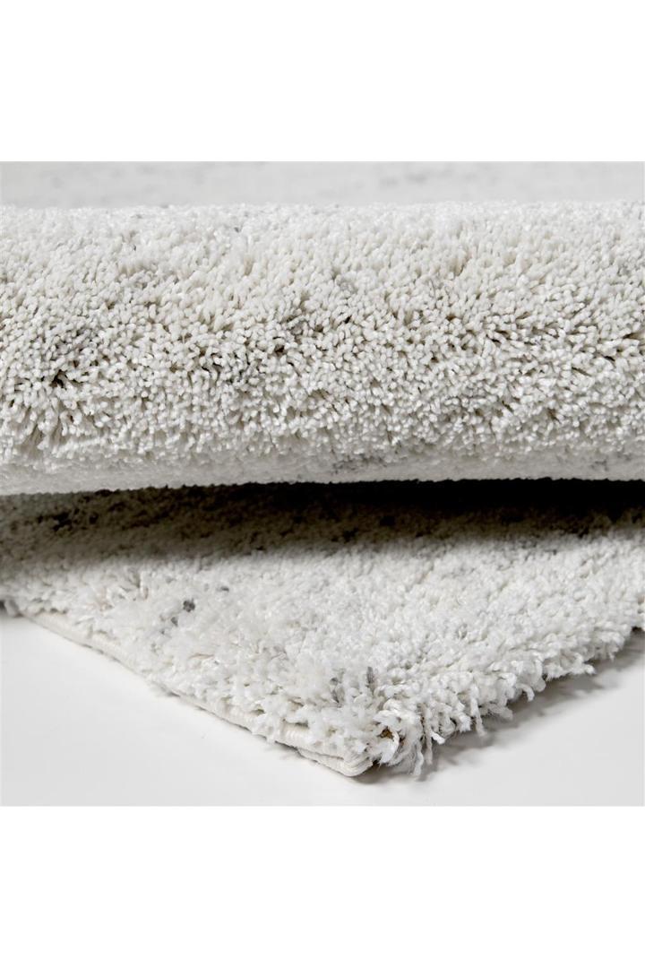 Palace Plain Shaggy Rug - 107 White