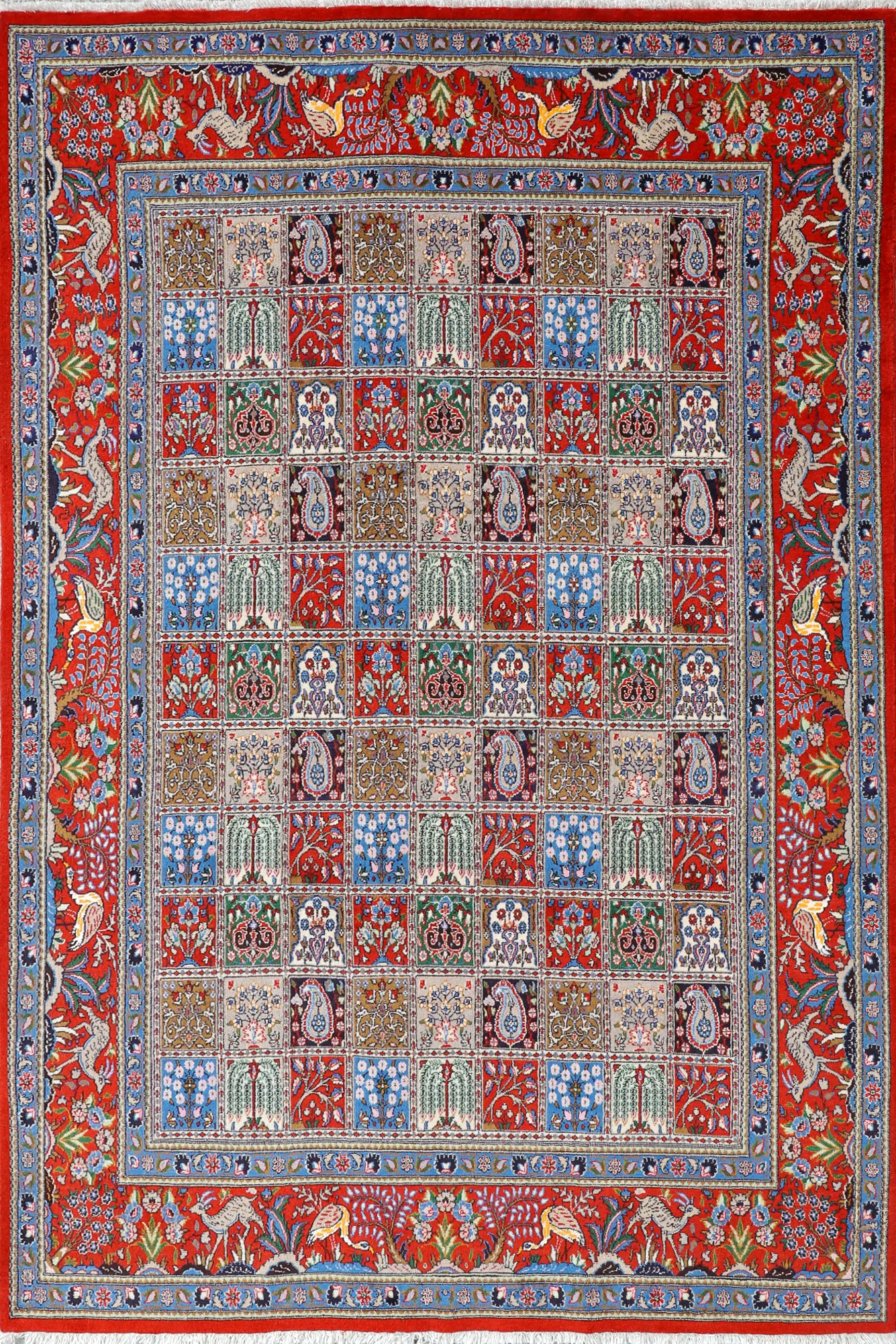 Mud - Persian Hand Knotted Rug - 300x204 cms