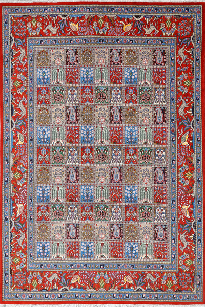 Mud - Persian Hand Knotted Rug - 300x204 cms