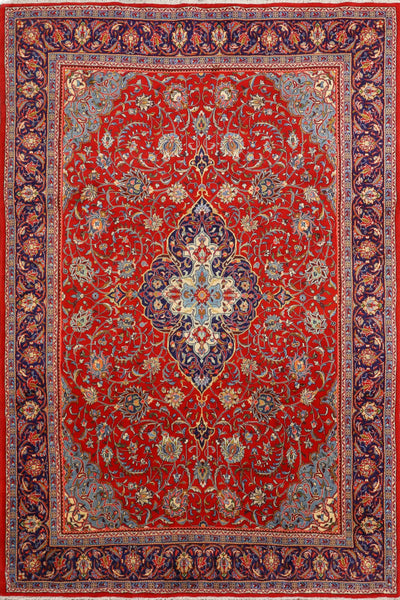 Sarug Hand Knotted Wool Rug | 315x215cm