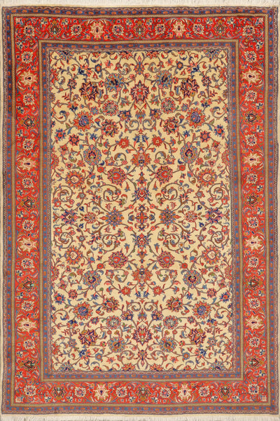 Sarug Hand Knotted Wool Rug | 308x205 cm
