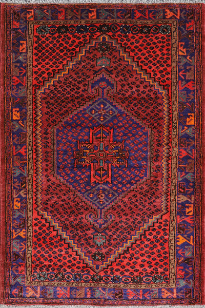 Zanjan Persian Hand Knotted Rug 209x142 cm