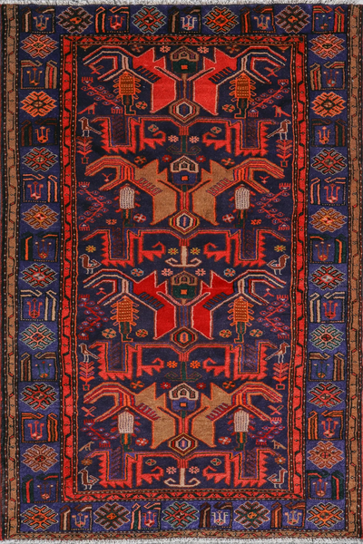 Henegon - Hand Knotted Rug 200x130cms