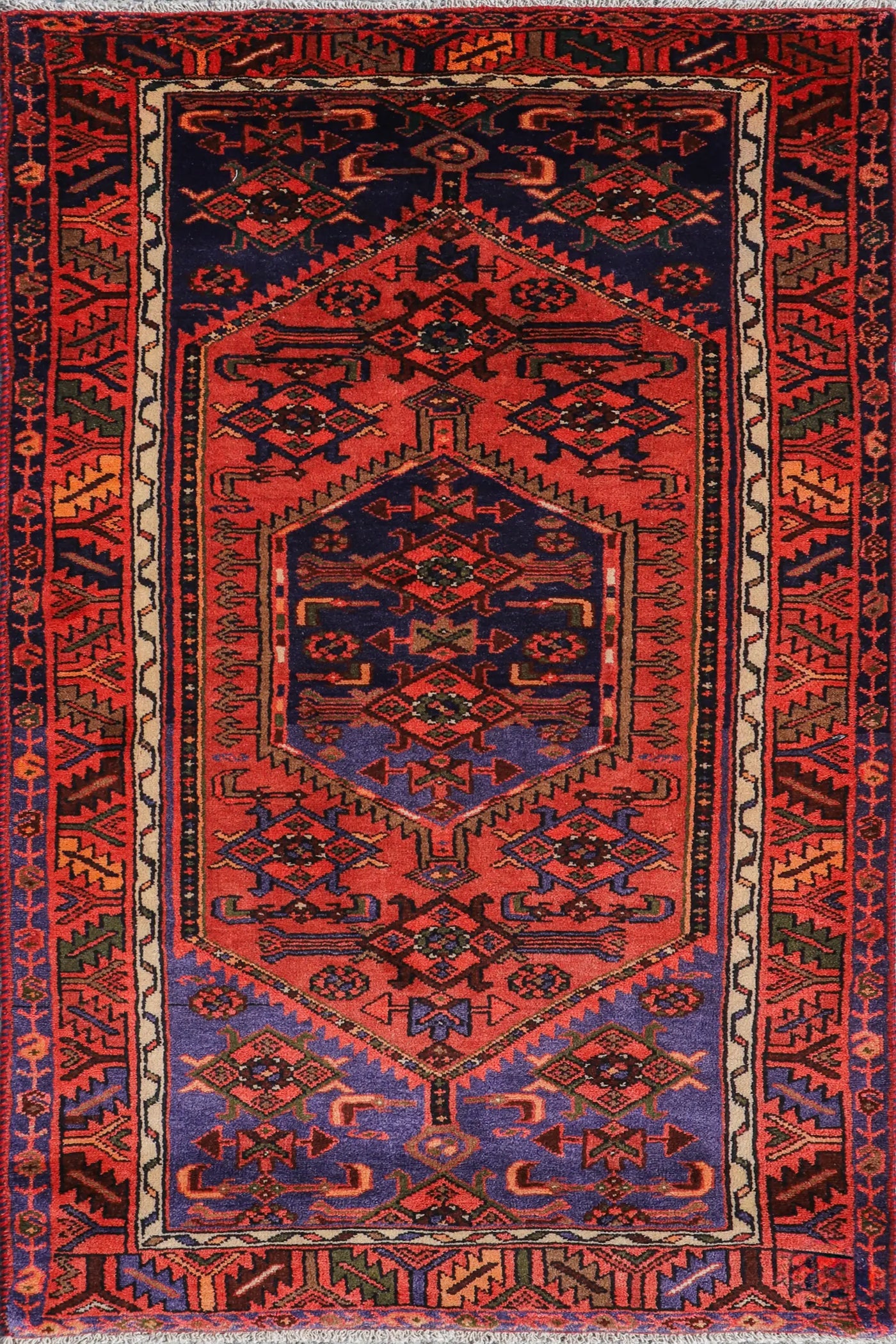 Zanjan Persian Hand Knotted Rug 200X100 cm