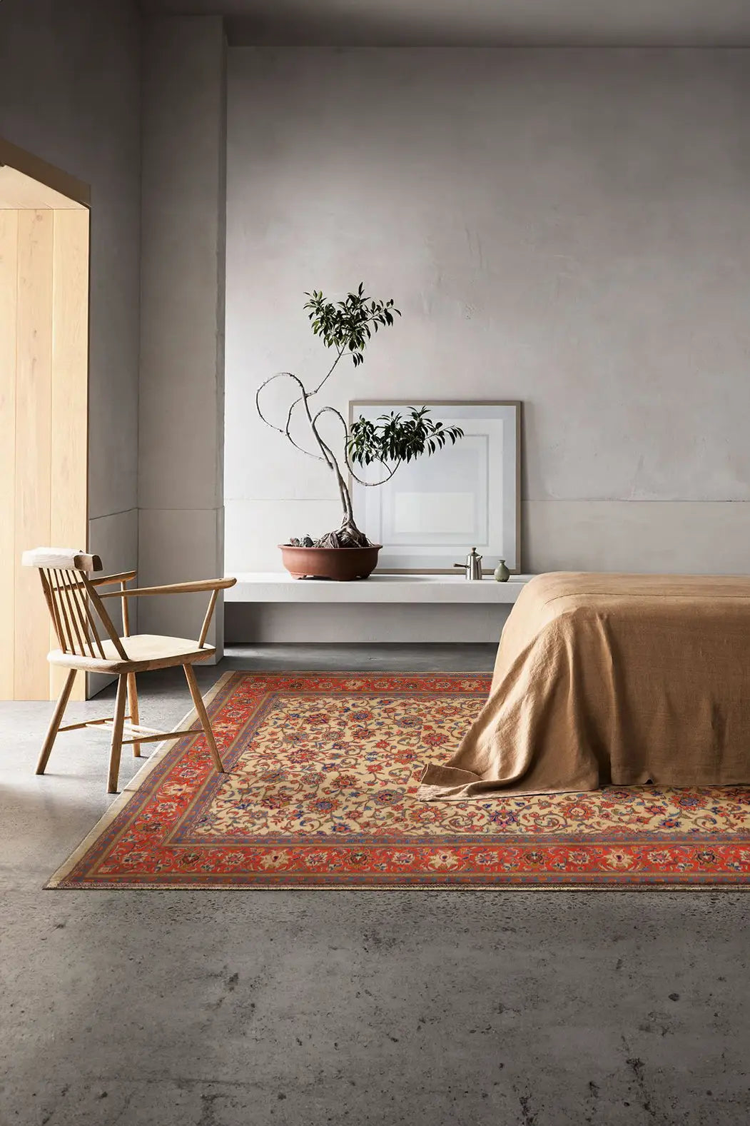 Sarug Hand Knotted Wool Rug | 308x205 cm