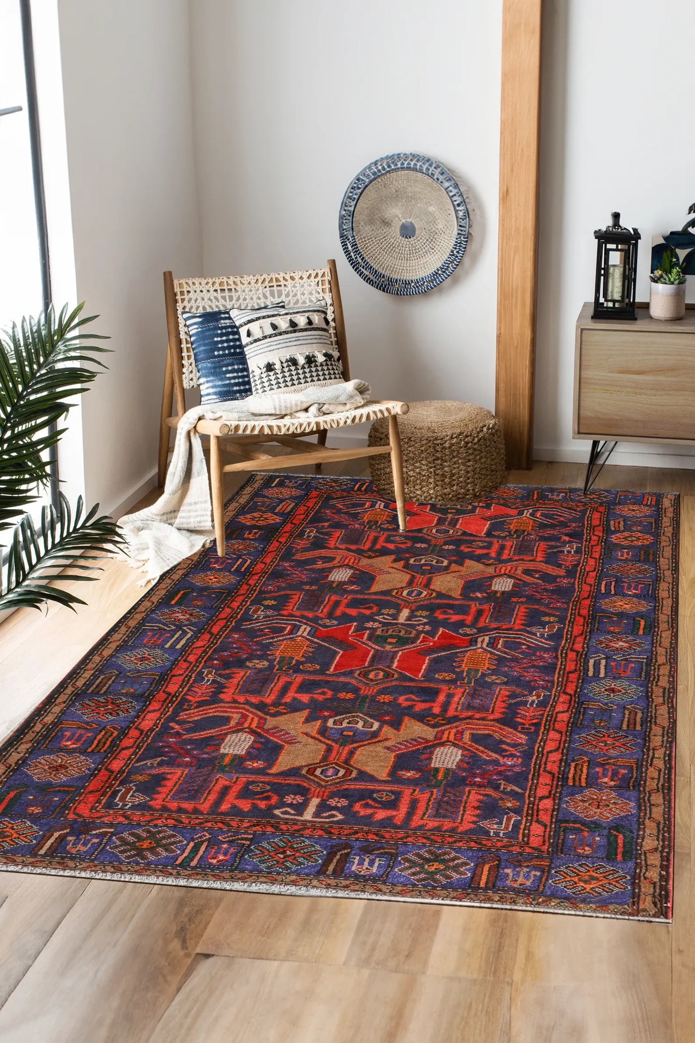 Henegon - Hand Knotted Rug 200x130cms