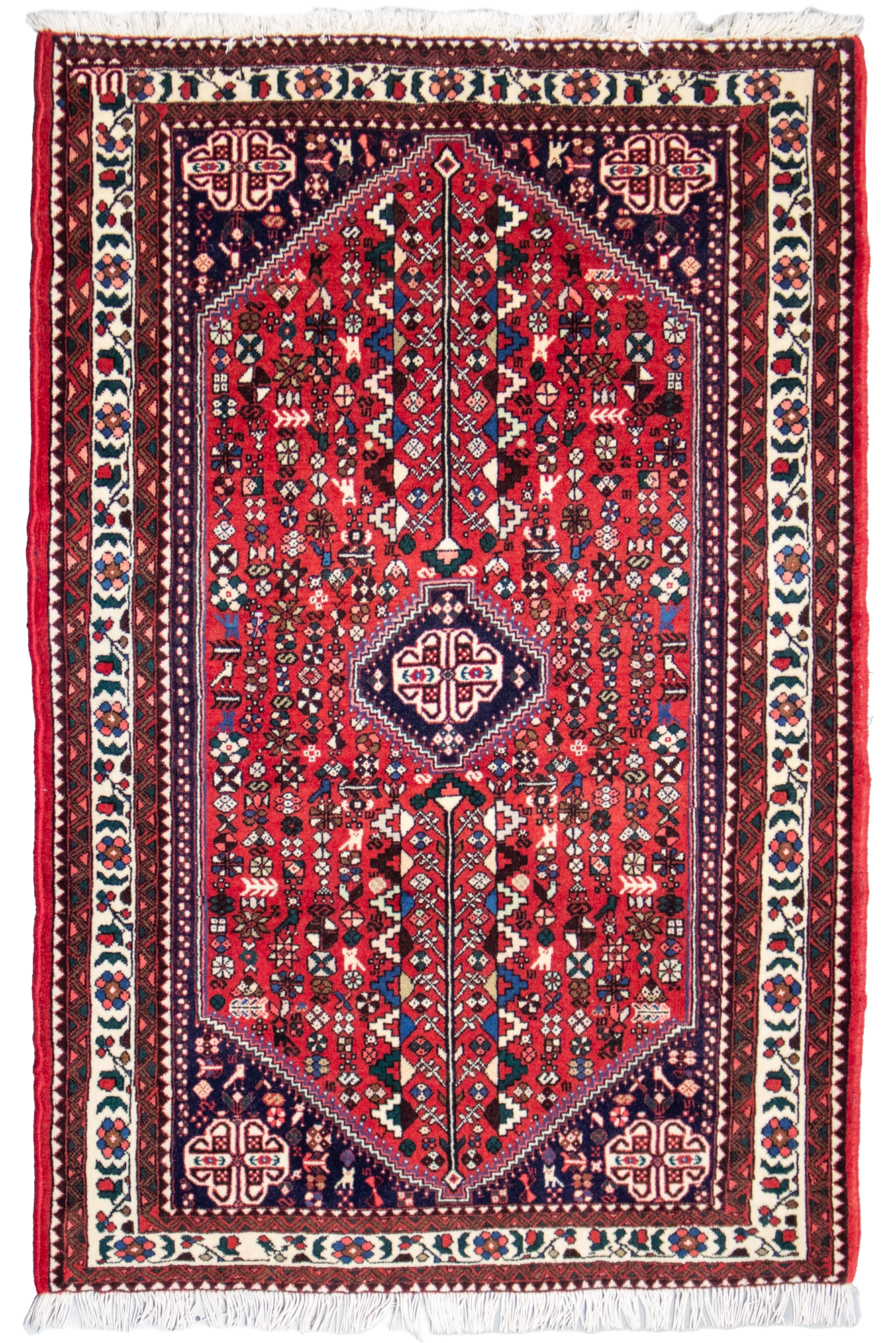 Abade - Hand-Knotted 100% Wool Rug - 151x110 cms