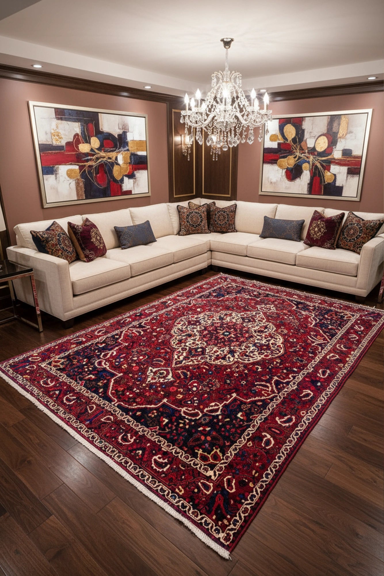 Bakhtiari - Hand Knotted Rug 300x200cms
