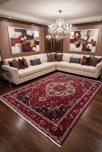 Bakhtiari - Hand Knotted Rug 300x200cms