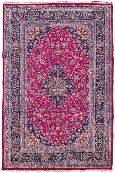 Mashad - Hand-Knotted Wool Rug - 300x200