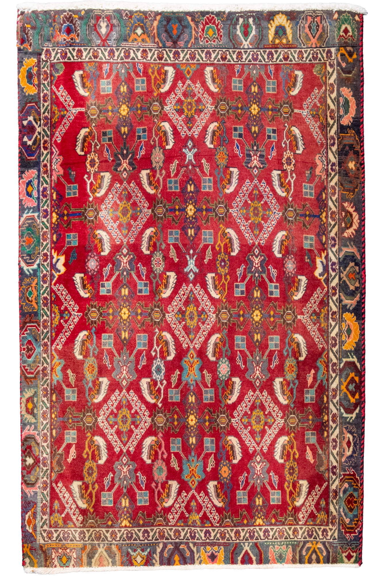 Shiraz Persian Hand Knotted 135x100 cm