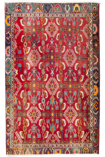 Shiraz Persian Hand Knotted 135x100 cm