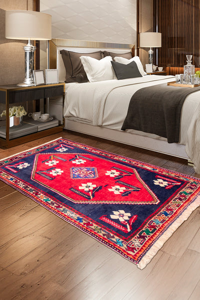 Shiraz - Hand Knotted Wool Rug  145x105cm