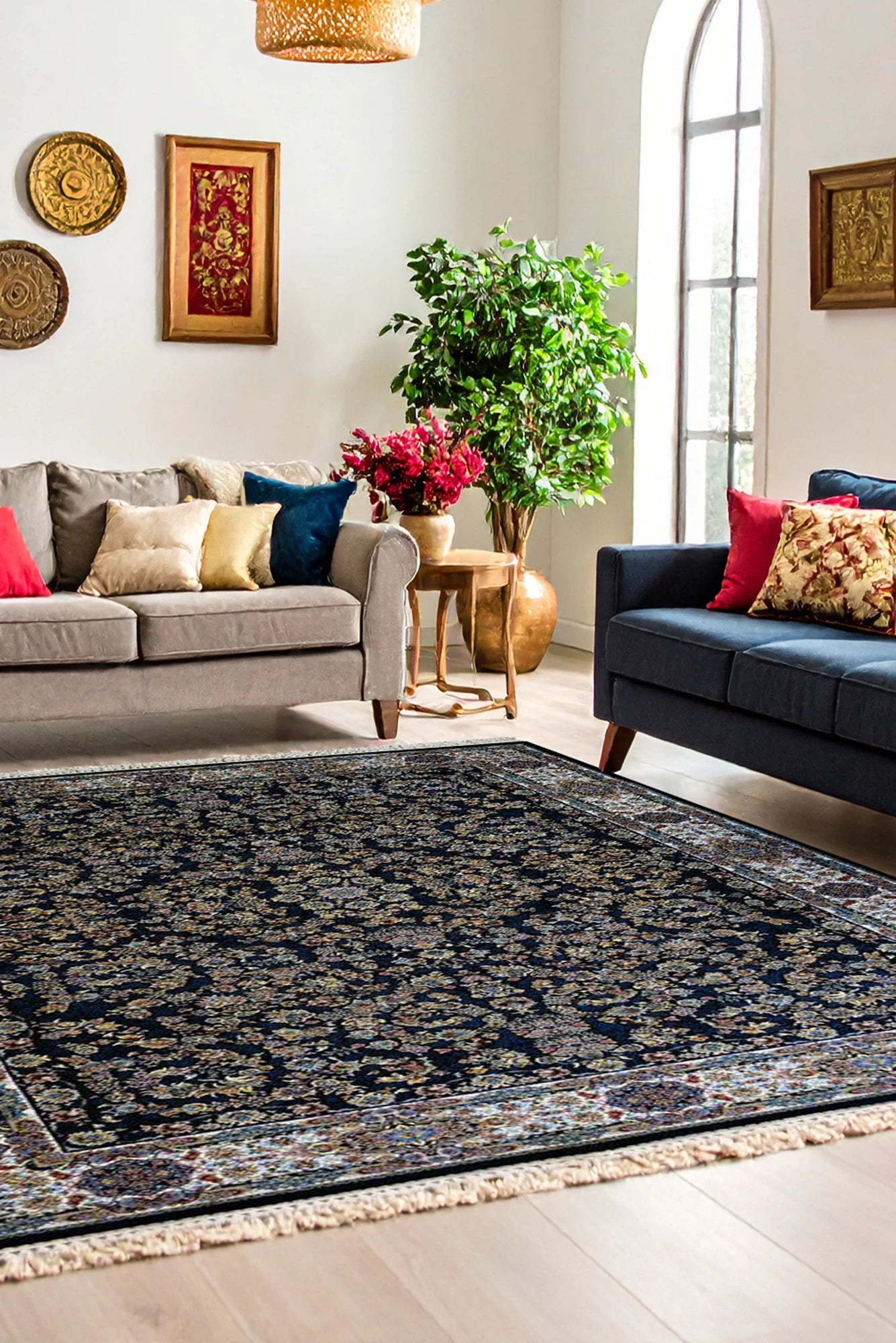 Persico Traditional Rug - 142 Blue