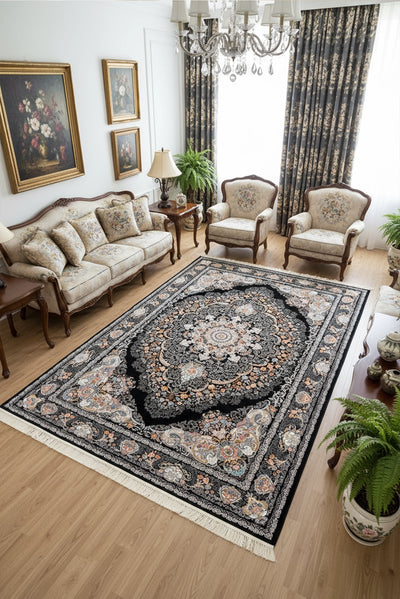 Persico Traditional Rug - 147 Dark Blue
