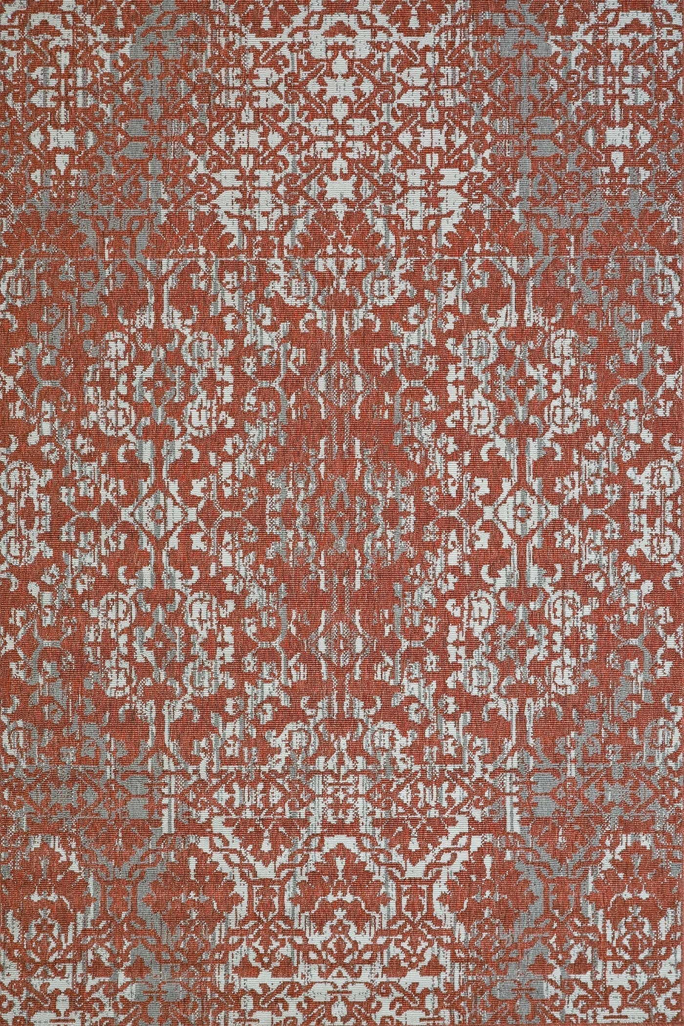 Phenix Indoor Outdoor Traditional Rug - 109 Red