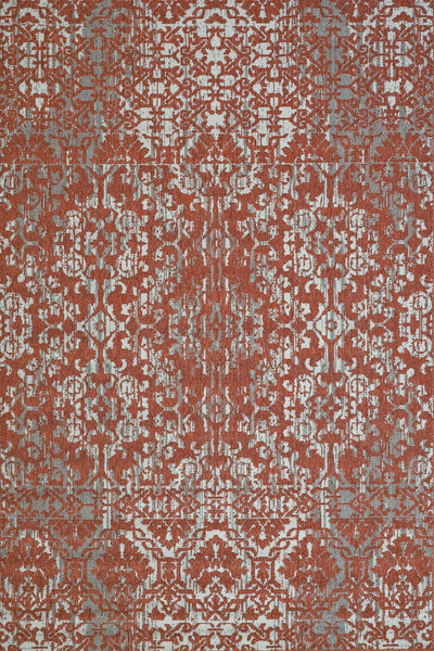 Phenix Indoor Outdoor Traditional Rug - 109 Red