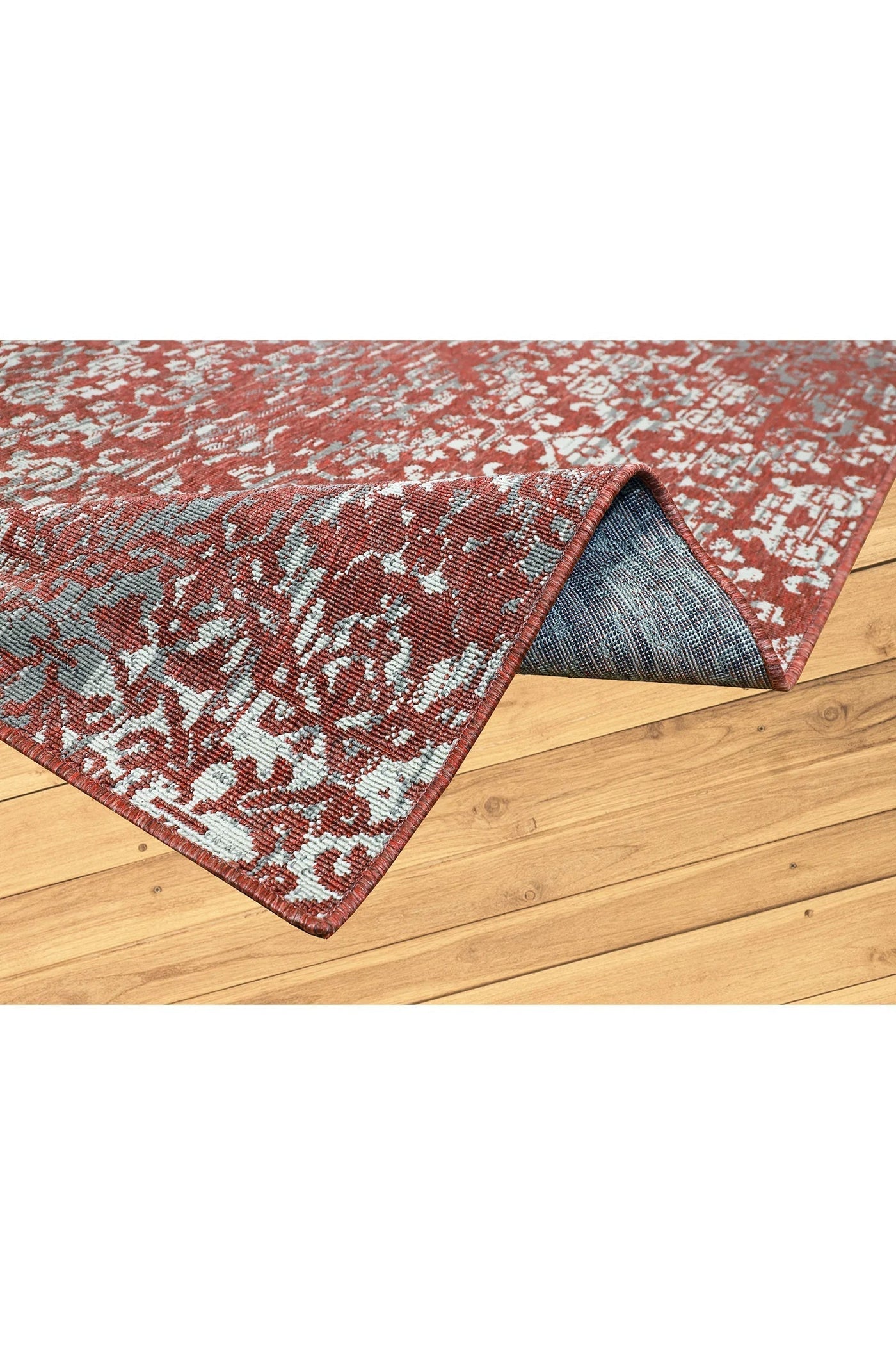 Phenix Indoor Outdoor Traditional Rug - 109 Red