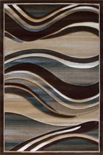 Pisa Abstract Rug - 119 Brown