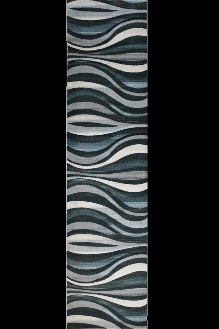 Pisa Abstract Rug - 126 Blue