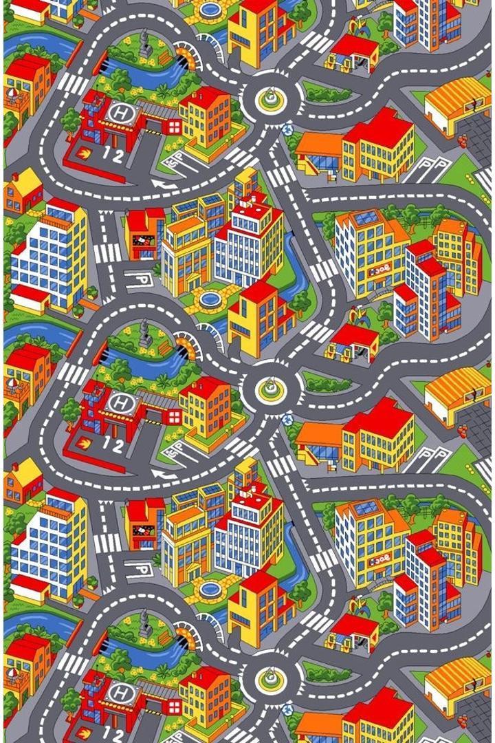 Play Kids rug - Road Grey | Buy Rugs Online | Cyrus Rugs