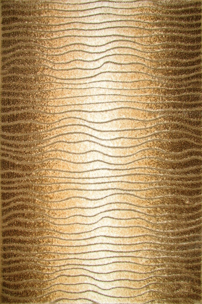 Premium Wavy Shaggy Rug - 102 Gold