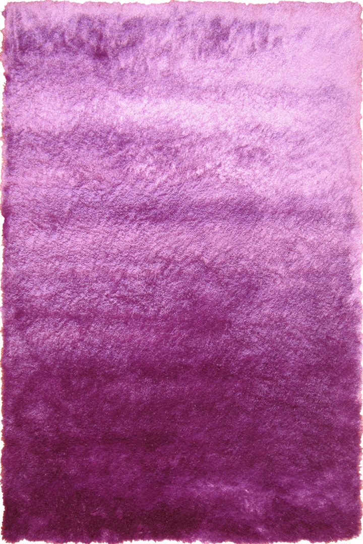 Prestige Plain Shaggy Rug - 106 Purple