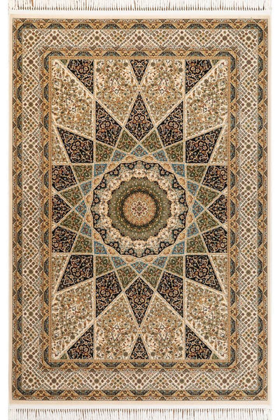 Prince Medallion Rug - 102 Multicolours