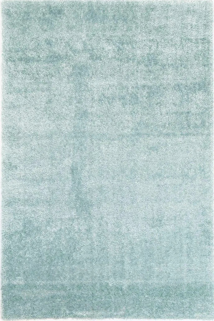 Darwin Plain Shaggy Rug - 120 Blue