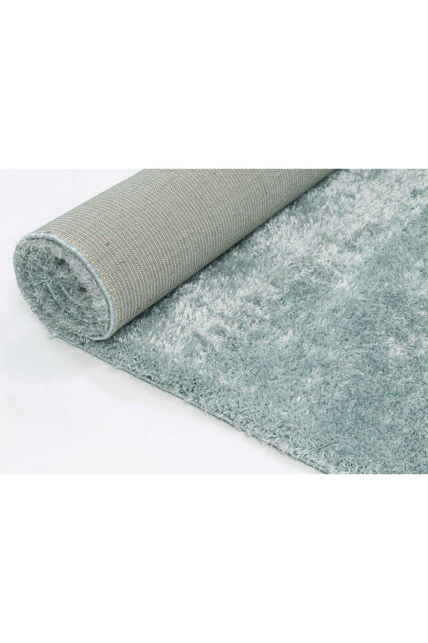 Darwin Plain Shaggy Rug - 120 Blue