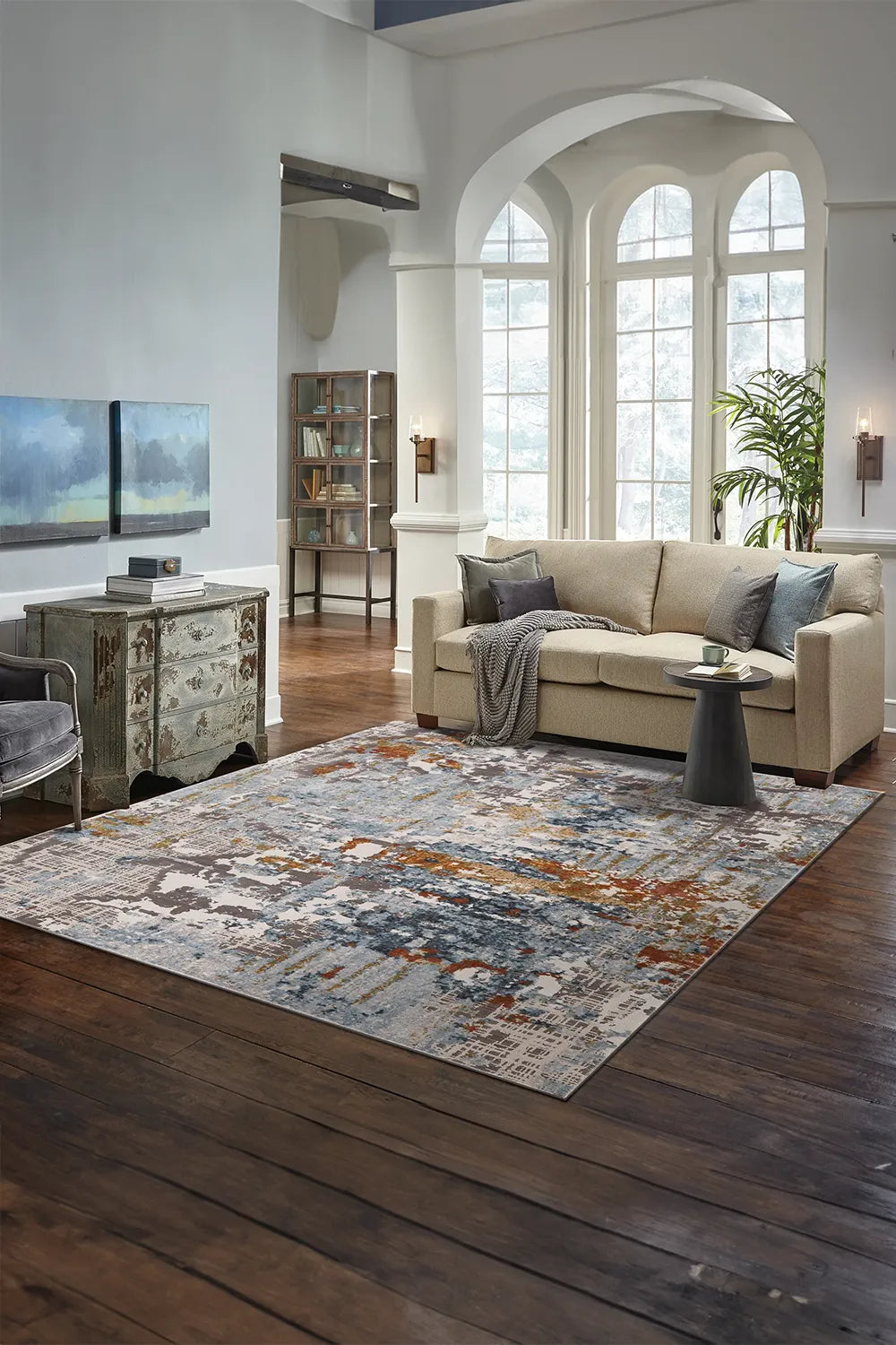 Brilliant Abstract Rug - 104 Multicolours