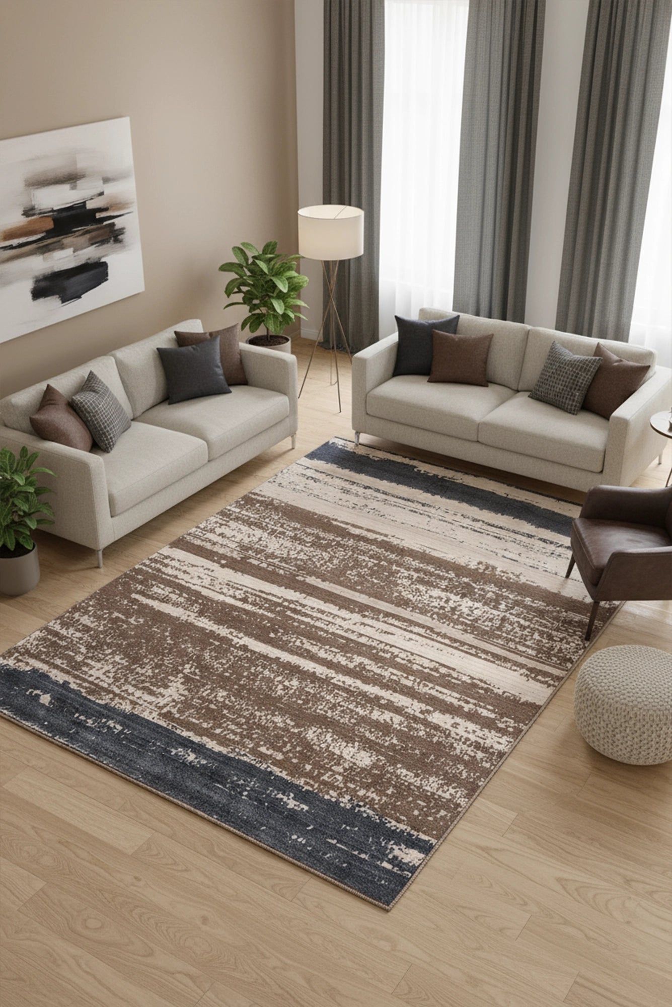 Ritmo Abstract Rug - 103