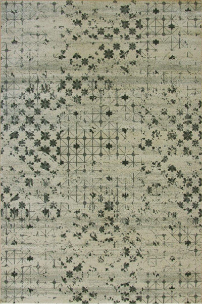 Rizzy Contemporary Floral Rug - 129 Green