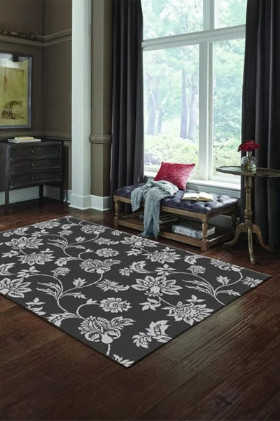 San Francisco Abstract Rug - 102 Black