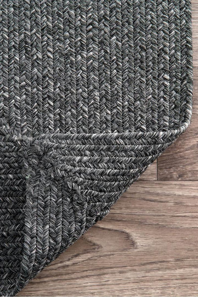 San Paulo Flatweave Rug - 102 Charcoal