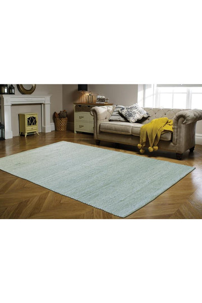 Scandi Flatweave Rug - 104 Blue