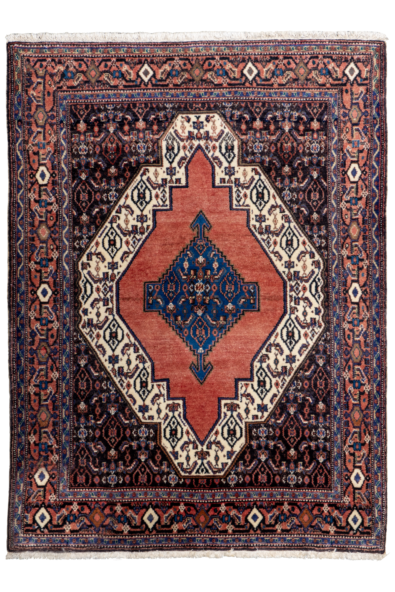 Seneh Persian Hand Knotted Rug - 156x120cm