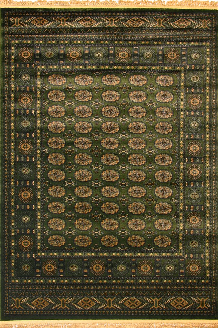 Sicily Traditional Oriental Rug 1841-D.Green-D.Green | Buy Rugs Online ...