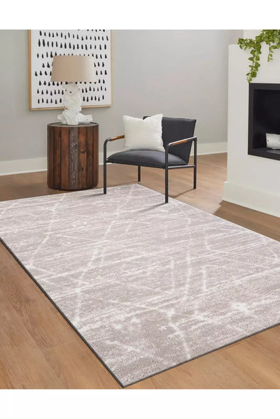 Silver Soft Rug 102  - Beige