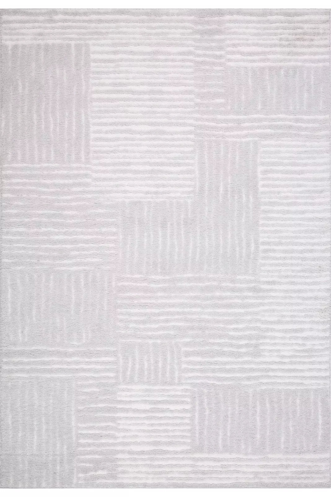 Silver Soft Rug 103  - Grey