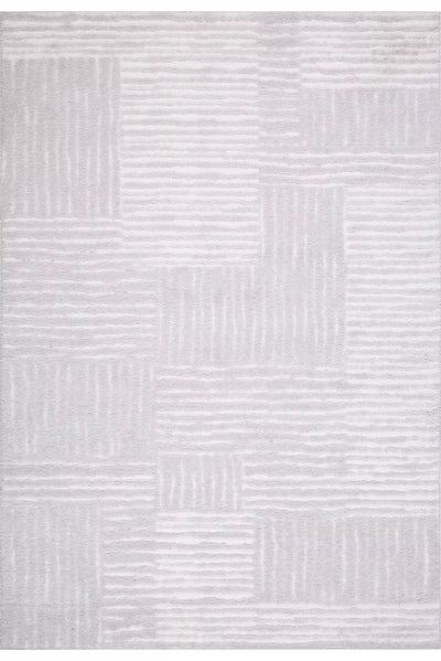 Silver Soft Rug 103  - Grey