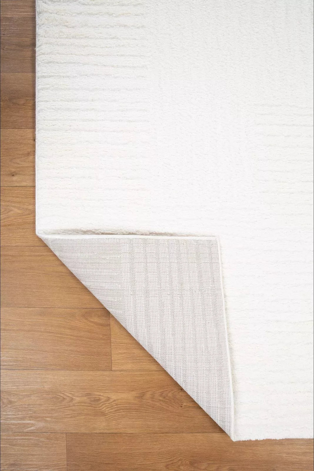 Silver Soft Rug 104  - Cream