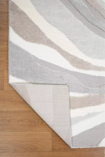 Silver Soft Rug 106 - Multicolour