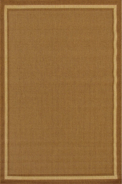 Sisalo Abstract Flatweave Rug - 154 Brown