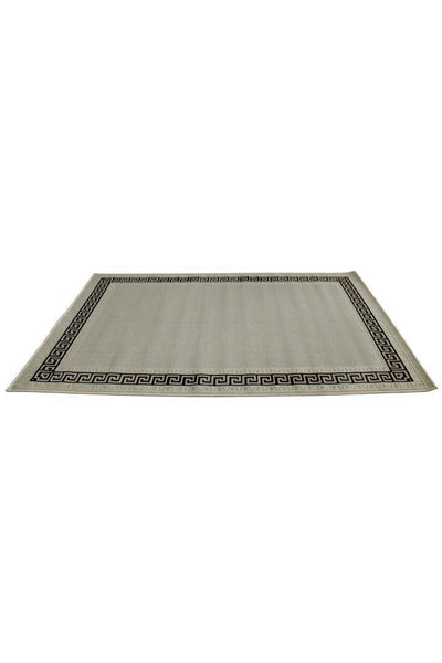 Sisalo Border Flatweave Rug - 194 Grey