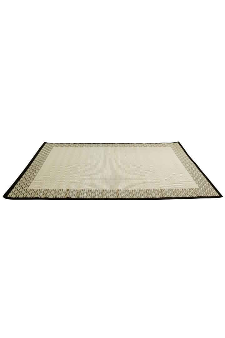 Sisalo Border Flatweave Rug - 196 Beige