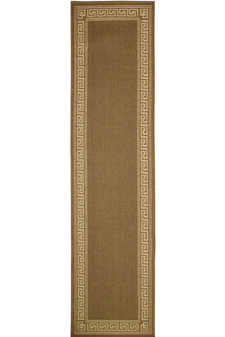 Sisalo Border Flatweave Rug - 179 - Natural